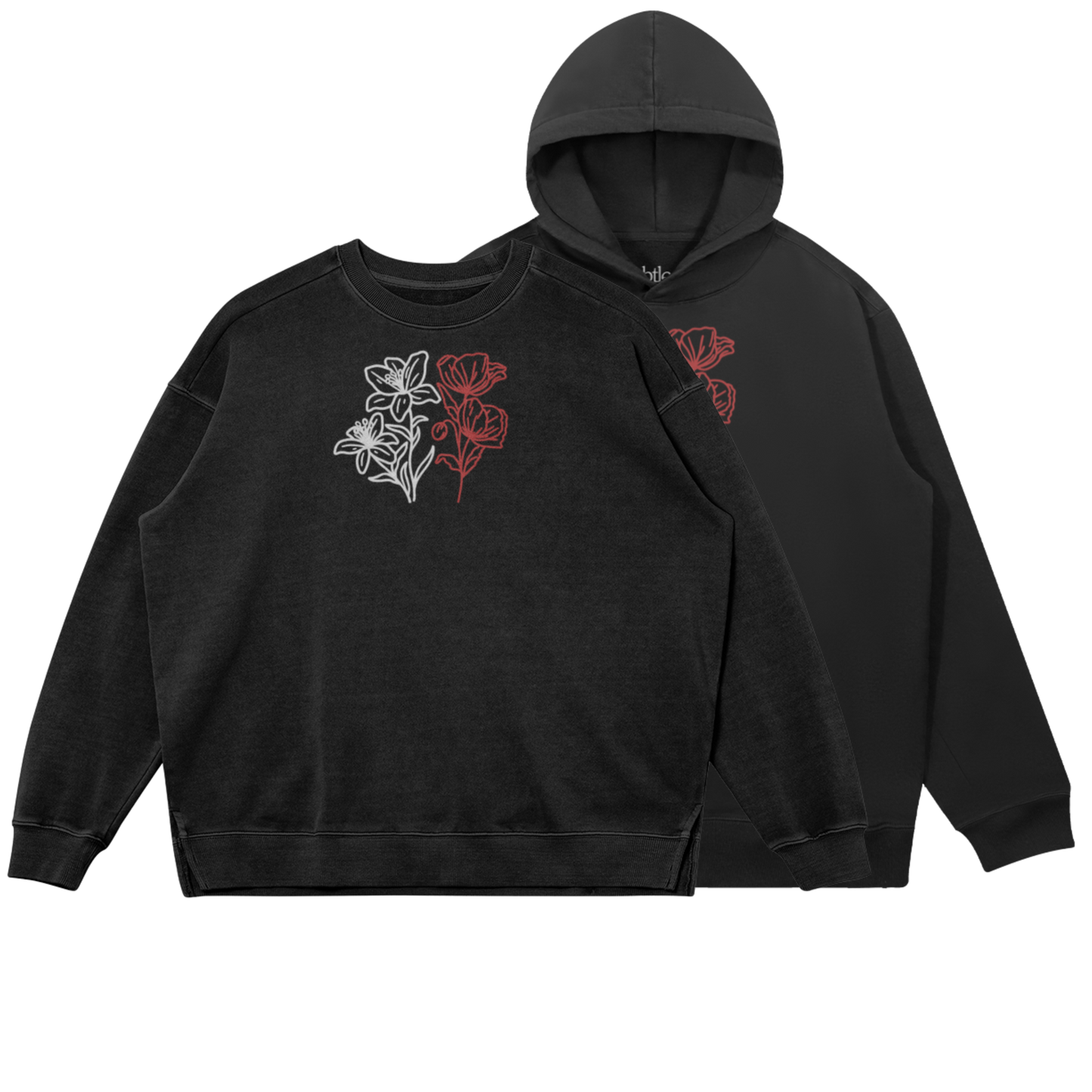 "Lily White & Poppy Red"